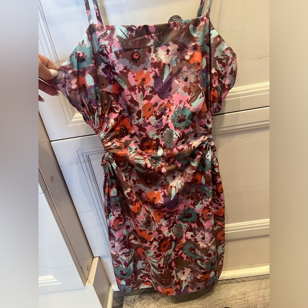 Floral dress new with tags